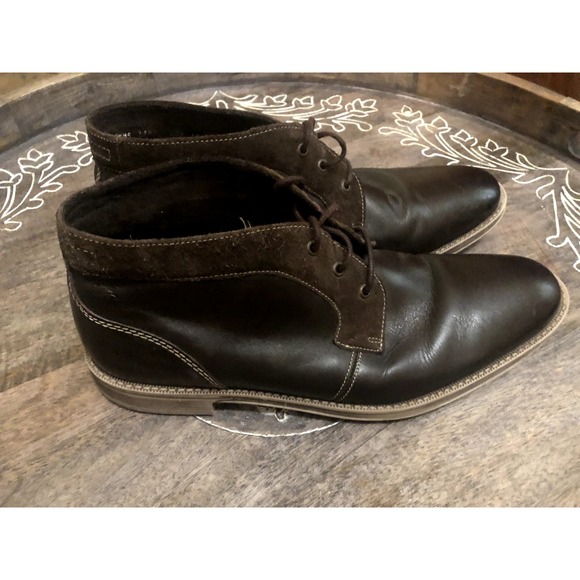 Men's Brown Chukka Style Boots - Picture 2 of 9